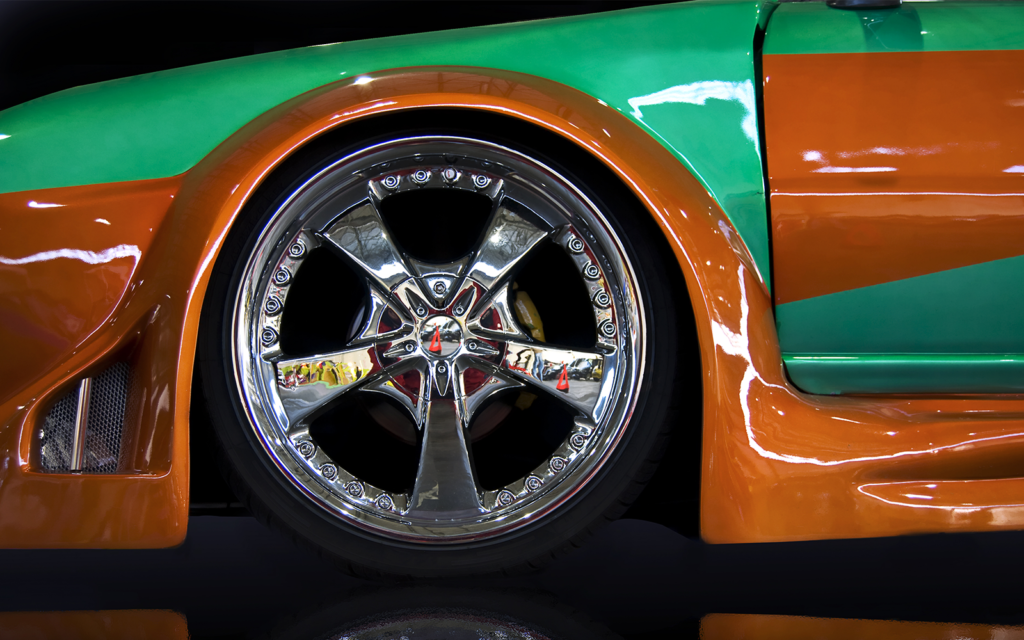 carro modificado ao estilo tuning