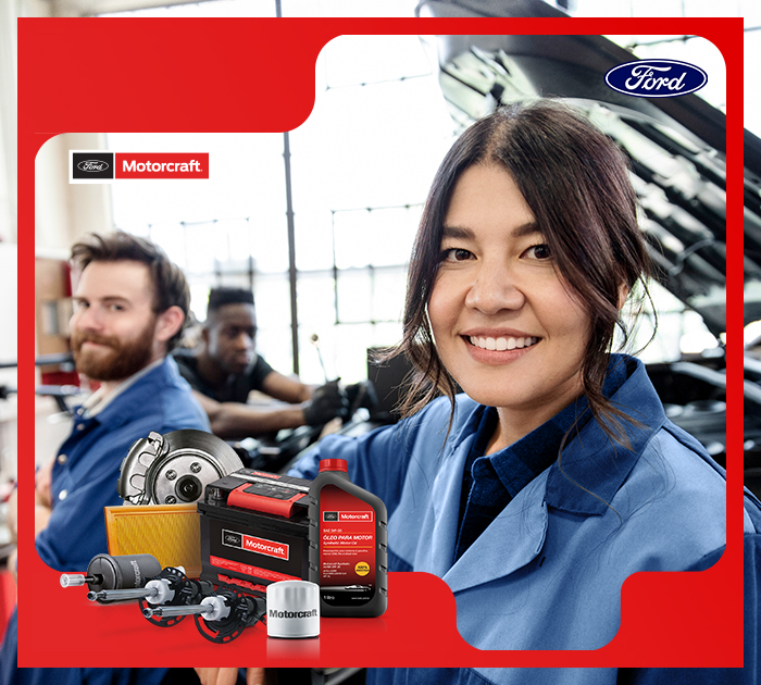 Descubra a qualidade Motorcraft® - Reparador