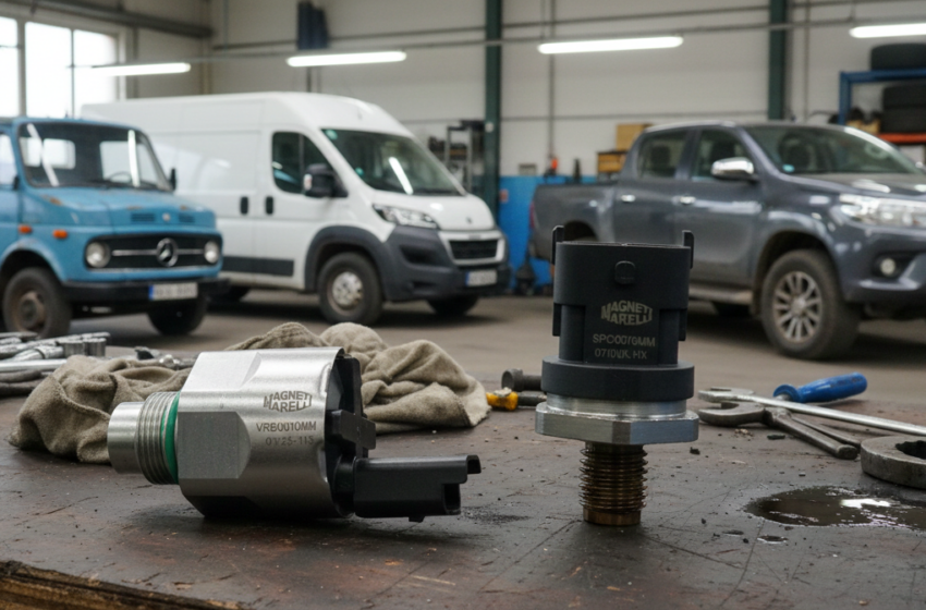  MAGNETI MARELLI LANÇA 17 CÓDIGOS DE SENSORES DE PRESSÃO E VÁLVULAS REGULADORAS